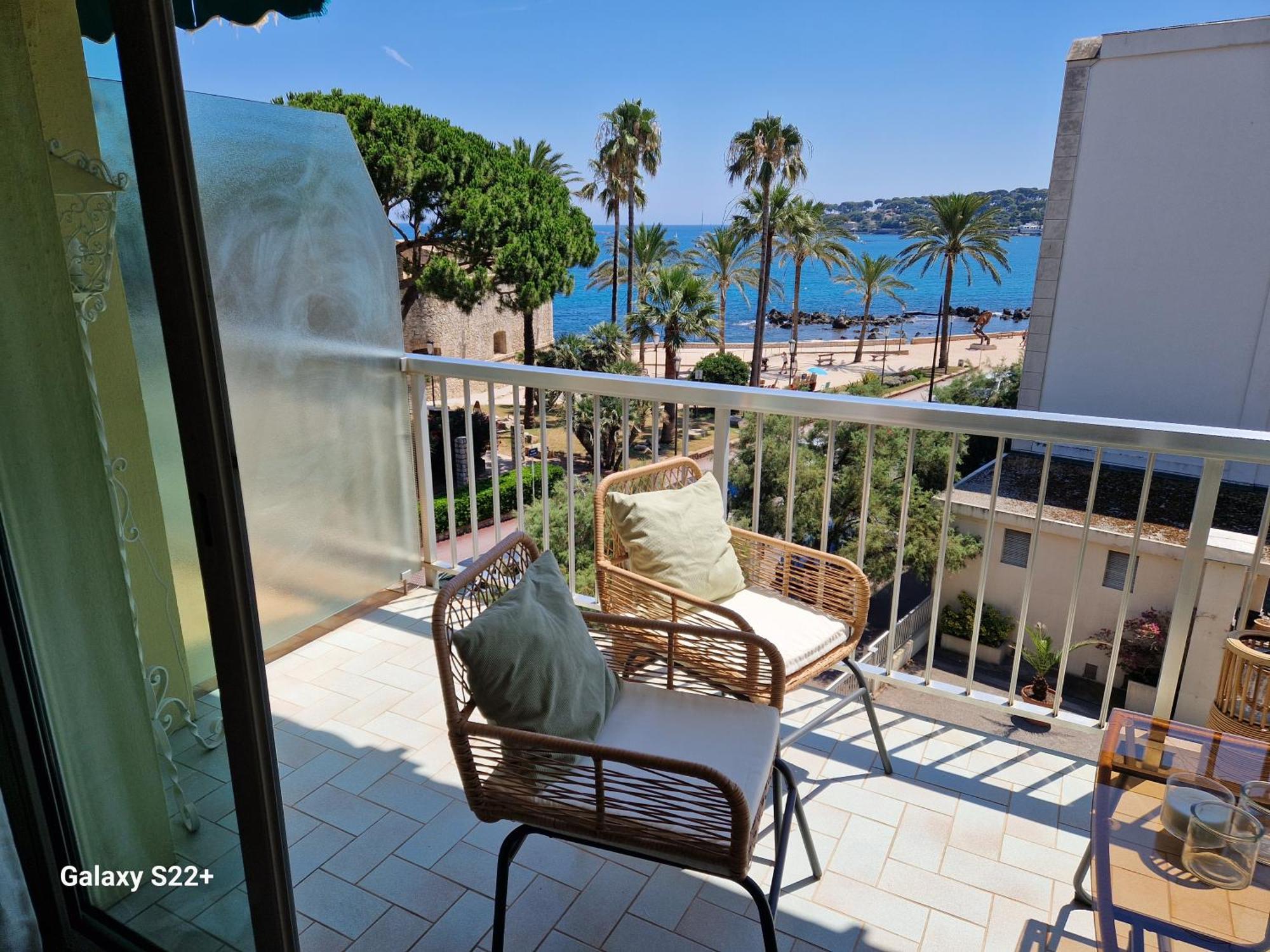 Cozy Studio, Sea View, Old Town, Near Beaches Antibes Exteriör bild